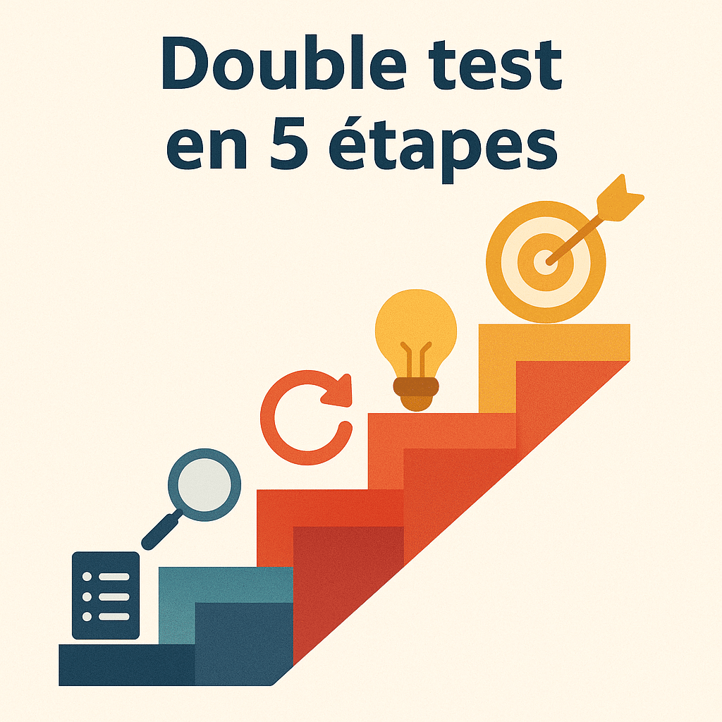 double test en 5 étapes