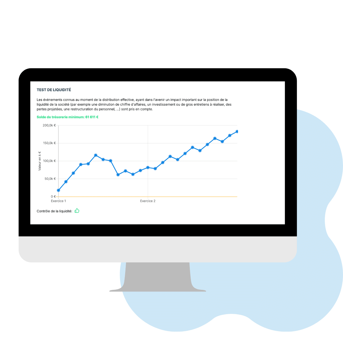 Double test - test de liquidite